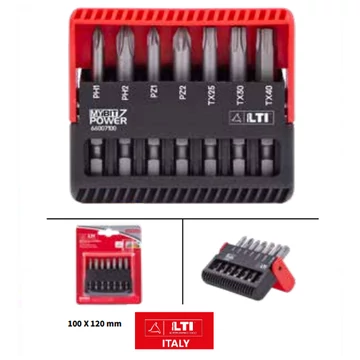 BIT Készlet 7 db-os (PH1-2,PZ1-2,TX25-30-40) 50