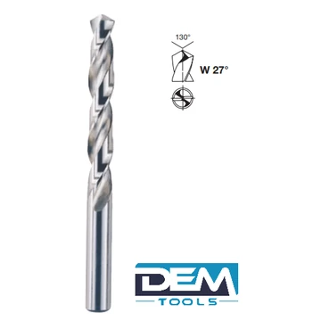 Hengeresszárú fémcsigafúró HSS M2 0.50 mm köszörült DIN338