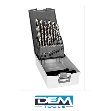 Hengeresszárú HSS-G fémcsigafúró készlet 25db-os (1-13mm) DIN338