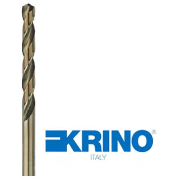 Hengeresszárú kobaltos fémcsigafúró HSS-CO köszörült DIN338 d=13 KRINO 20 mm