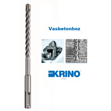 SDS Plus befogású, négyélű profi betonfúró VASBETONHOZ  10X260/200 mm