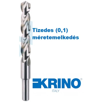 Hengeresszárú fémcsigafúró HSS-G köszörült DIN338 d=13 KRINO 20 mm