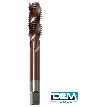 Kobaltos gépi menetfúró M12x1.75 mm HSS-CO csavart hornyú DIN376