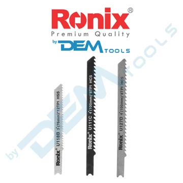 Ronixtools Dekopír fűrészlap Puha és keményfához. 5db/csomag