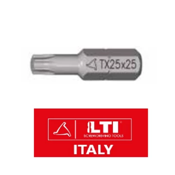 BIT TX-15x25 Torx 15-ös S2 behajtóhegy, 1/4", 25  hossz