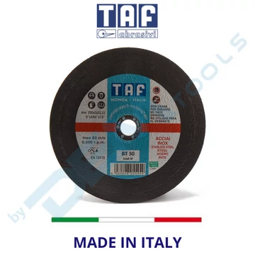 Vágókorong fémhez INOX 230x1,9mm TAF ITALY