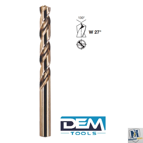 Hengeresszárú fémcsigafúró HSS-CO 4.80 mm kobalt 5% DIN338