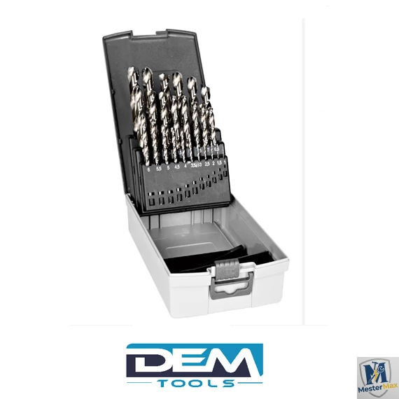 Hengeresszárú HSS-G fémcsigafúró készlet 25db-os (1-13mm) DIN338