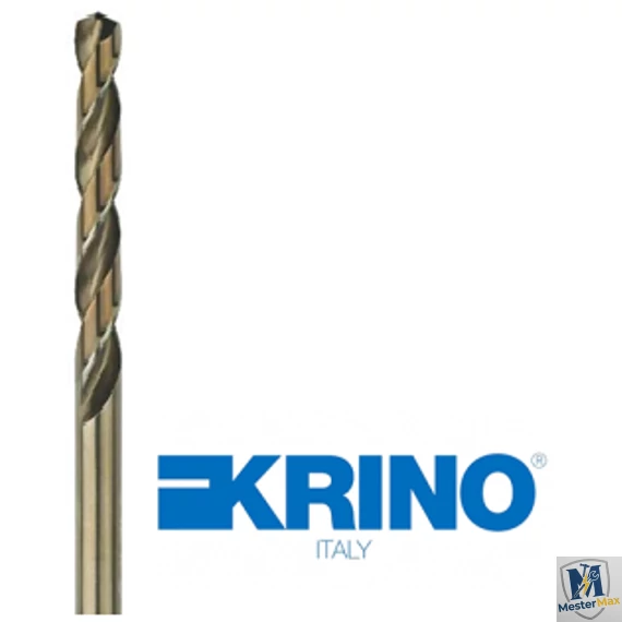 Hengeresszárú kobaltos fémcsigafúró HSS-CO köszörült DIN338 d=13 KRINO 15.5 mm