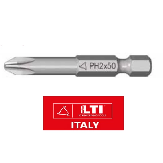 BIT PH-1x90 Phillips 1-es S2 behajtóhegy, 1/4", 90  hossz.