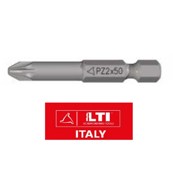 BIT PZ-1x90 Pozidrive 1-es S2 behajtóhegy, 1/4", 90  hossz.