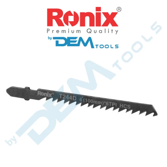 Ronixtools Dekopír fűrészlap Puha és keményfához. 5db/csomag