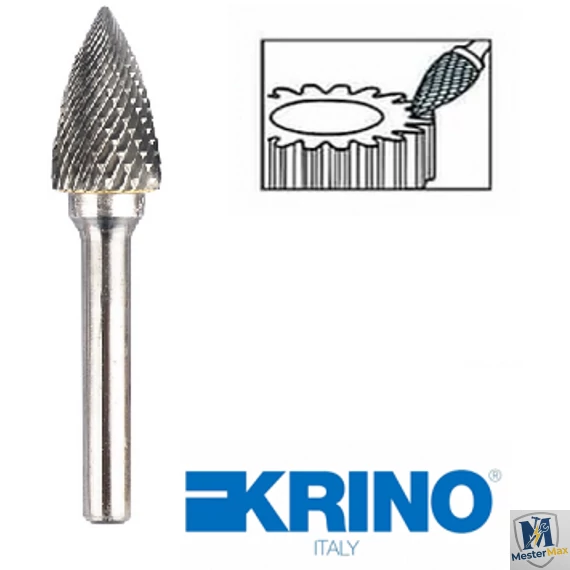 TMG 6X60/20 Turbómaró, Z2 fogazás, acélhoz, G alak,6X60/20 mm